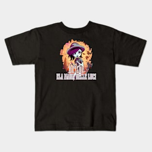 Scary Girl Kids T-Shirt